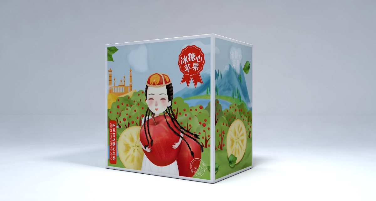 重庆苹果纸箱定制-水果包装箱制作