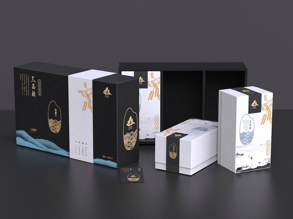 重庆大米betway必威下载-特产包装盒-五谷杂粮礼盒制作
